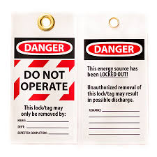(image for) Do Not Operate Tags