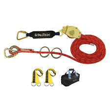 (image for) 60' Temp Cable Horizontal Life Line, 2 Person Kernmantle Rope