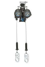 (image for) 8' CTX Cable Class 2 Leading Edge SRL-P, Twin Leg Snap Hooks